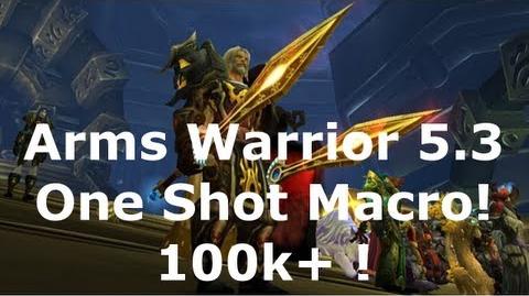 Best In Slot Arms Warrior Shadowlands
