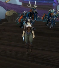 Lorna at Keel Harbor.