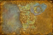 Map of Silverpine Forest, pre-Cataclysm