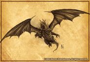 Blue dragon from Manual of Monsters.