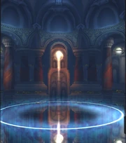 The Celestial Planetarium seen from its entry.