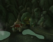 Entrance into the cavern.