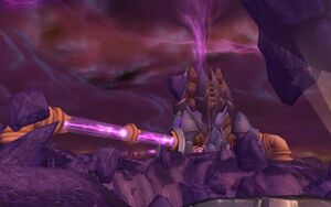 A manaforge operated by the blood elves.