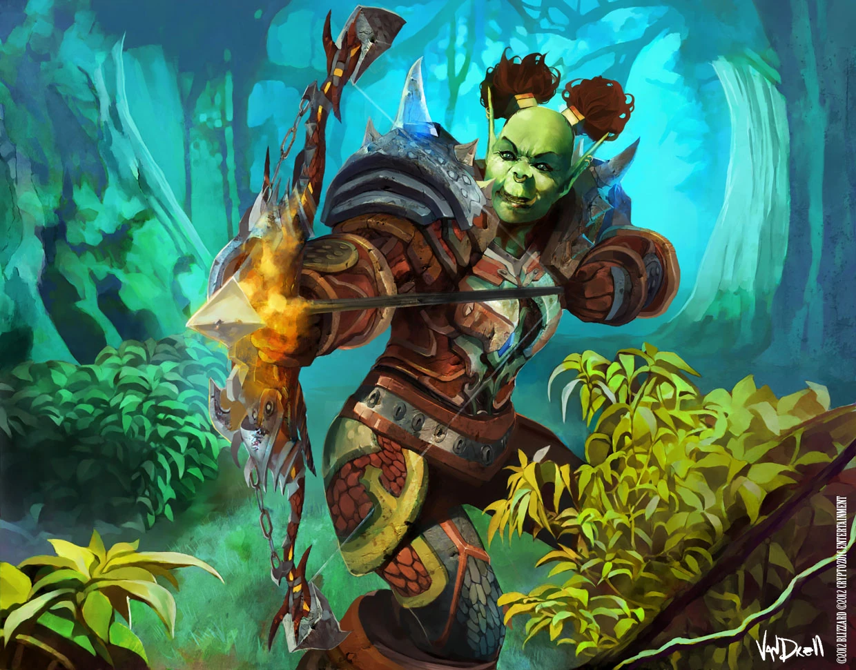 orc wow art