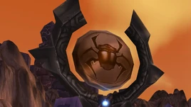 Micro-holiday scarab gong only