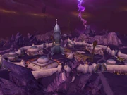 The X-52 Nether-Rocket stands in the center of Area 52.