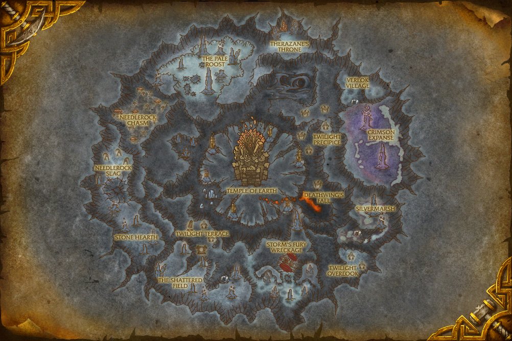 WoW Cataclysm - Deepholm Zone Overview