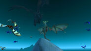 LifeandDeathSS.jpg (65 KB) Alexstrasza fighting Deathwing above Grim Batol.