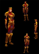 Blood elf female wearing Lightforge Armor