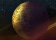Luna sopra Outland Grande giallo