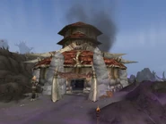 A great hall, previously used by Garrosh and his fellow soldiers when they first arrived.
