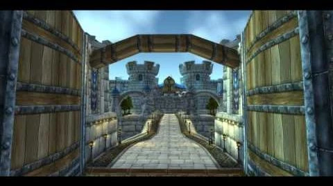 Similar to Cataclysm intro, but with repaired Stormwind