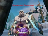 Lieutenant Grummus