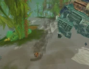 One of many sand vortexes spinning along the Ridge