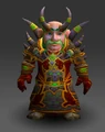 A Male gnome wearing Felheart