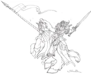 Knight of Lordaeron from the Third War (concept art).