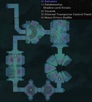 Mana Tombs map