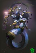 Lady Vashj of the Naga.