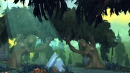 Dryad shrines, tree spirit dryads? (See above.)