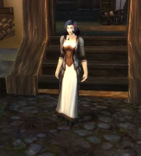 Lorna at the Crowley Orchard.