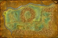 Map of Duskwood, pre-Cataclysm