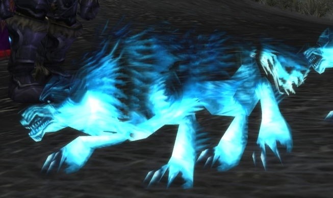 spectral wolf shaman