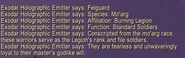 Felguard description.jpg (21 KB) Text under the "Felguard" hologram emitter in Exodar.