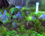 The vision revealed by the locket.