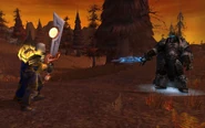 Tirion confronts Arthas at Light's Hope Chapel.