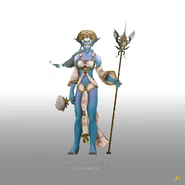 "Quel'dorei Queen Azshara" by Vaanel