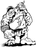 Ogre art from Warcraft II.