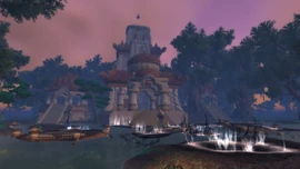 The Temple of the Red Crane in the Krasarang Wilds