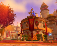 The Bazaar - armor, weapons and reagent vendors are found here as well as the second inn.