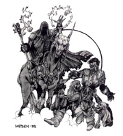 Death Knight & Skeletons