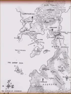 Kul Tiras can be seen in an early WoW map.