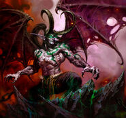 Illidan artwork.