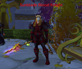 Sunblade Blood Knight