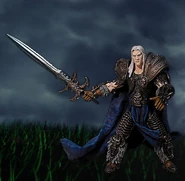 The official Arthas action figure.