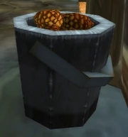 A bucket of Amberseeds