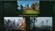 High Mountain, part of the new Broken Isles continent.
