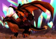 Black dragon from World of Warcraft.