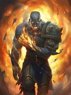 Bolvar Fireblood in Hearthstone: Heroes of Warcraft