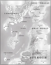 Tol Barad's position in Warcraft II: Tides of Darkness.