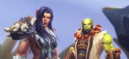 Draka and Thrall (Warlords of Draenor)