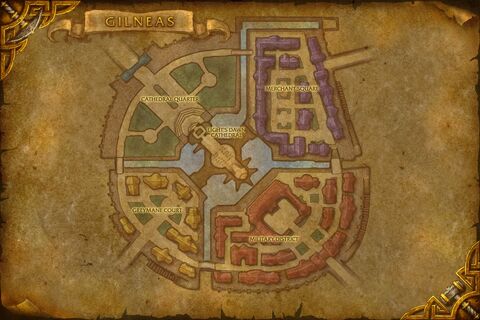 Map of Gilneas City