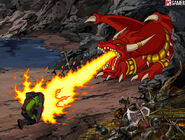 Alextrasza.jpg (119 KB) The dragon, Alexstrasza, lets loose on Thrall.