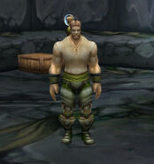 Taylor inside the Alliance-controlled Ruins.