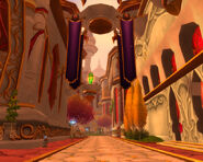 Walk of Elders is the causeway one enters immediately after passing the gate of Silvermoon.