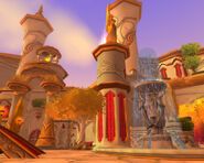 The Court of the Sun is the area just outside Sunfury Spire.