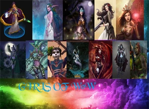 Female characters , , , , , , , , , , , 